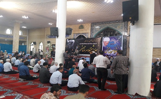 مراسم اربعین مرحوم حجت الاسلام والمسلمین حسنی برگزار شد