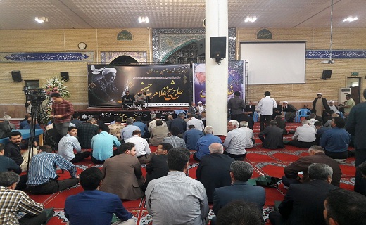 مراسم اربعین مرحوم حجت الاسلام والمسلمین حسنی برگزار شد