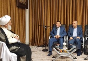 دیدار واعظی با آیت&zwnj;الله نوری همدانی