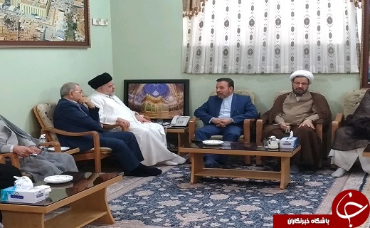 واعظی با برخی علما و مراجع تقلید دیدار کرد+تصاویر