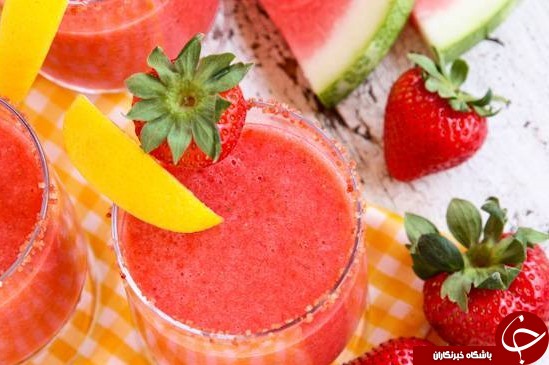 طرز تهیه اسموتی هندوانه در طعم های متنوع طرز تهیه اسموتی هندوانه در طعم های متنوع