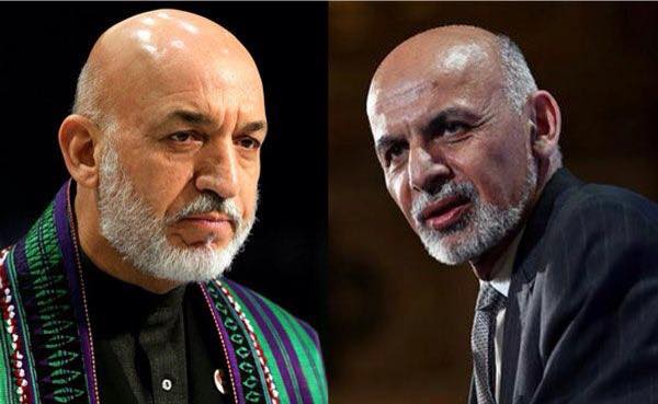 نزاع لفظی سخنگویان اشرف غنی و حامد کرزی