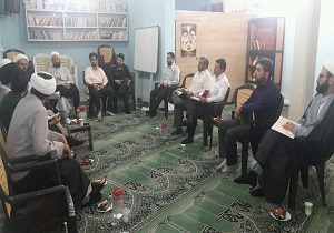 برگزاری نشست هیئت اندیشه ورز در ناحیه امام حسین(ع)