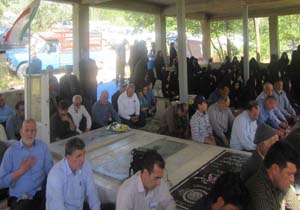 یادواره ۸ شهید روستای چوبین برگزار شد