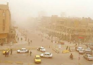 آسمان شهر اهواز غرق در دود شد