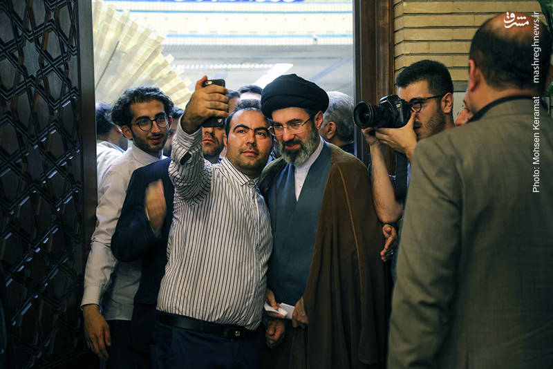 سلفی با فرزند رهبرانقلاب