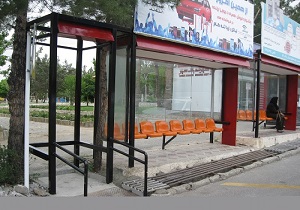 خسارت ۱۲ میلیون تومانی به ۸ ایستگاه اتوبوس در بیرجند