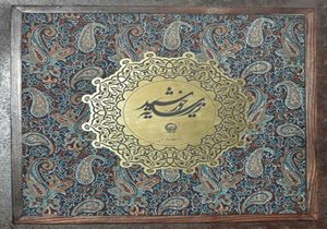 مراسم استقبال از پرچم حرم امام رضا (ع) در صالح‌آباد + فیلم