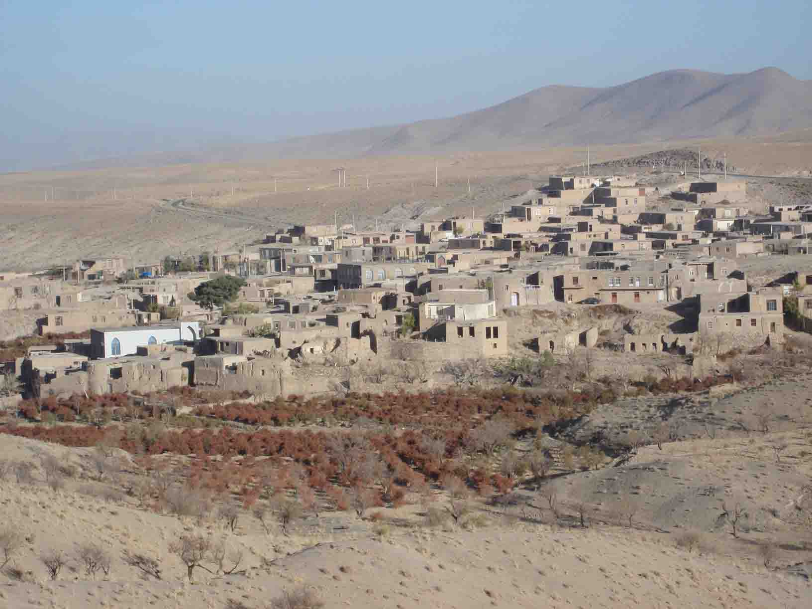 روستایی که شبیه نقشه ایران است+ تصویر