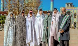 اشک&zwnj;های توریست آلمانی برای امام حسین (ع)+عکس