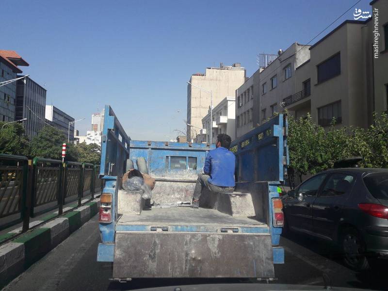 نیسان آبی چگونه وارد طرح ترافیک می&zwnj;شود+عکس