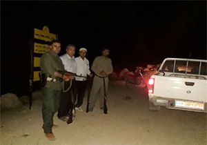 دستگیری 3 شکارچی متخلف در مهاباد