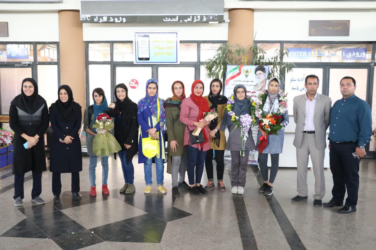 استقبال از دوچرخه سواران مدال آور رقابت های کشوری در کرمان