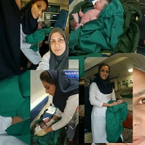 نجات جان مادر و نوزاد در چوپانان