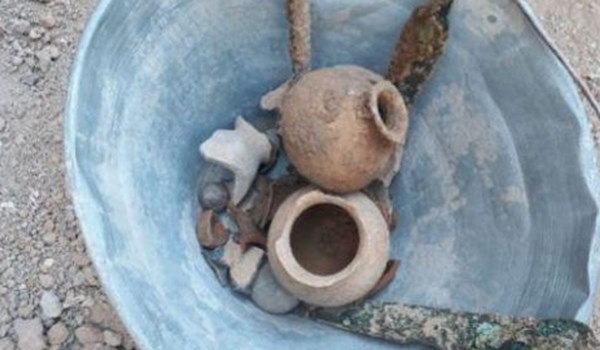 کشف گورهای باستانی در سرپل&zwnj;ذهاب + عکس