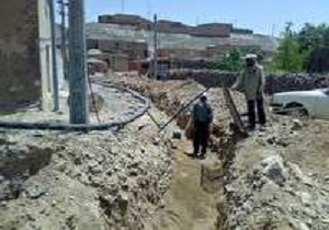 بازسازی 15 کیلومتر ازشبکه توزیع آب فرسوده روستایی