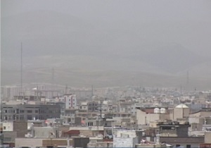 غبار محلی در مناطق شرقی و جنوبی دشت قزوین