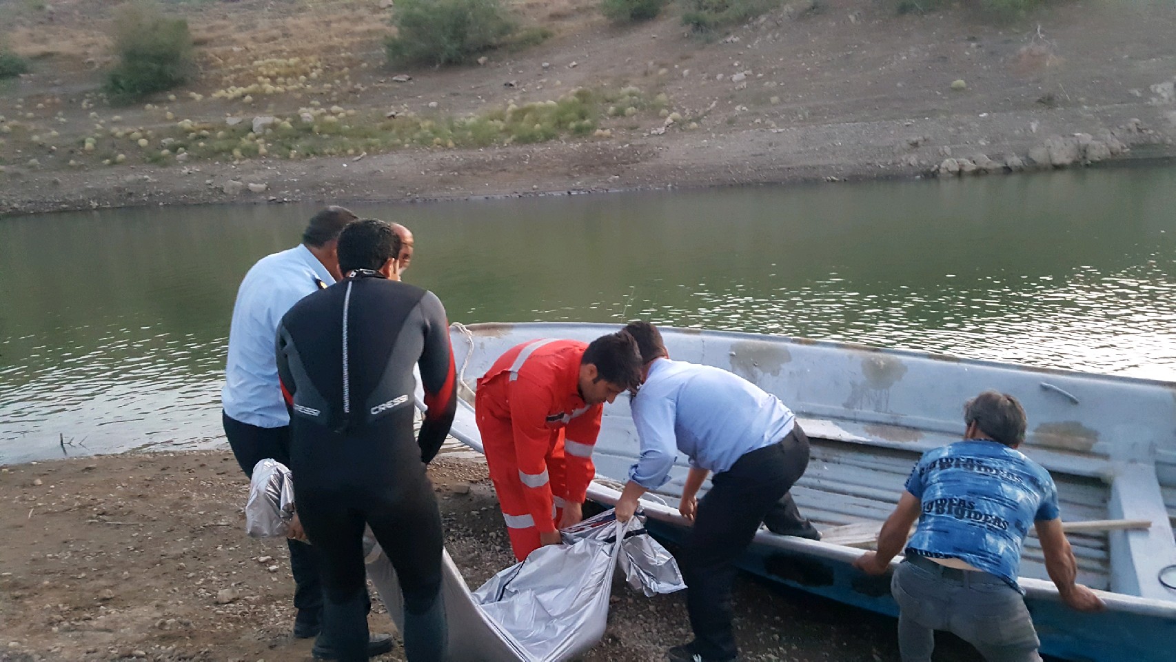 غرق شدن جوانی ۲۳ ساله در سدطرق مشهد