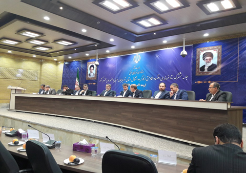 آعاز جلسه اقتصاد مقاومتی آذربایجان غربی با حضور وزیر کشور