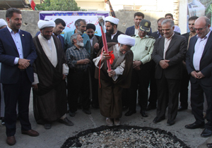 کلنگ زنی مسجد امام حسین (ع) در شهرکرد