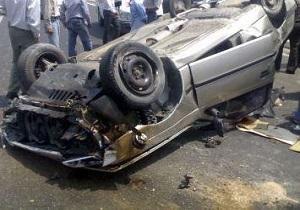 واژگونی دنا حادثه آفرید