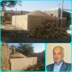 مرمت حوض انبار باخرز به پایان رسید