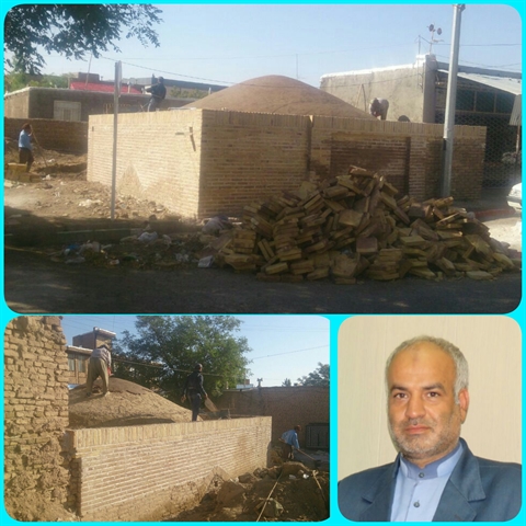 مرمت حوض انبار باخرز به پایان رسید