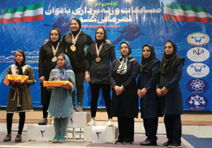 مهدیه رمضانی فاتح نخستین مدال تاریخ وزنه برداری بانوان مازندران