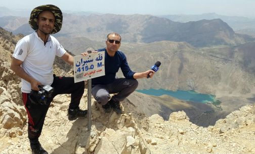 صعود گروه خبری صداوسیمای لرستان به آلپ ایران