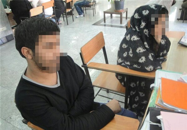 زوج زوگیر اسیر سرعت عمل پلیس