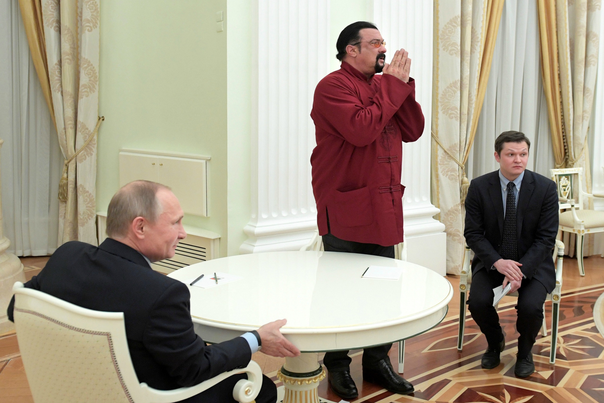 یک بازیگر هالیوودی نماینده ویژه روابط بشردوستانه روسیه &ndash; واشنگتن شد+تصاویر