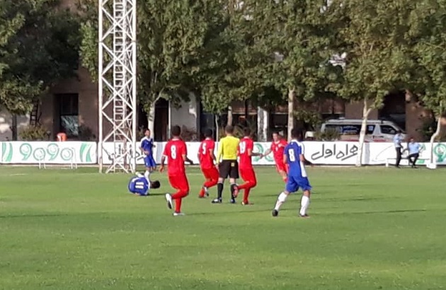 مصاف دوستانه ملی پوشان نوجوان با سایپا و اکسین البرز