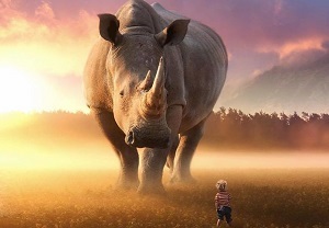 جهان را با حیوانات غول پیکر تصور کنید +تصاویر