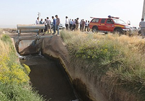 پیدا شدن جسد مرد غرق شده در کانال مهرگان