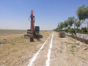 آغاز عملیات اجرایی خط انتقال آب به شهر جدید امیرکبیر اراک