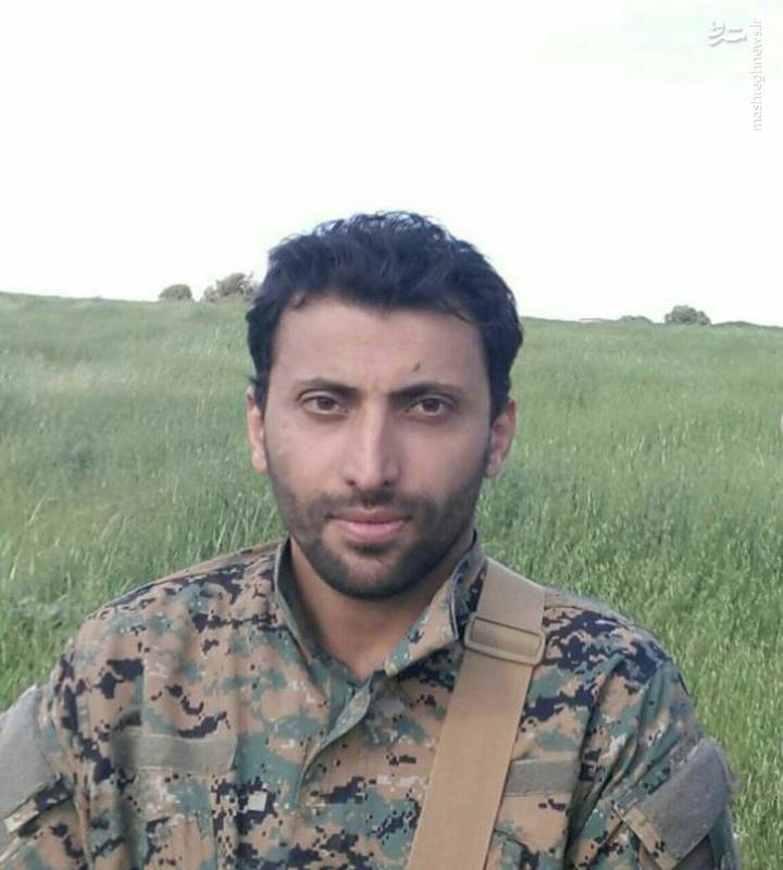 مردی که شباهت عجیبی به شهید «حججی» دارد!+تصاویر