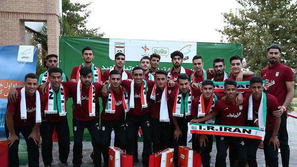 تیم ملی فوتبال امید ایران وارد شانگهای شد
