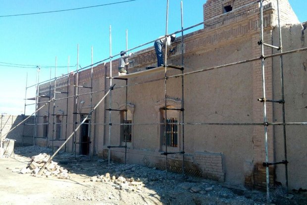 مرمت کاروانسرای نصرت آباد با ۵۰ درصد پیشرفت فیزیکی