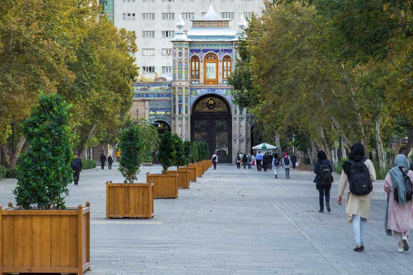 سردر باغ ملی برای حضور شبانه شهروندان گشایش می&zwnj;یابد