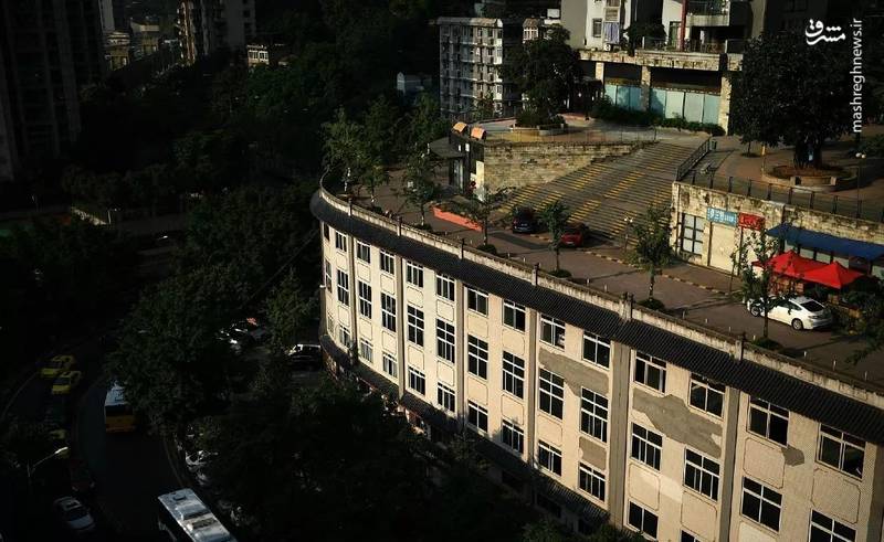 معماری جالب چینی&zwnj;ها در ساخت خیابان