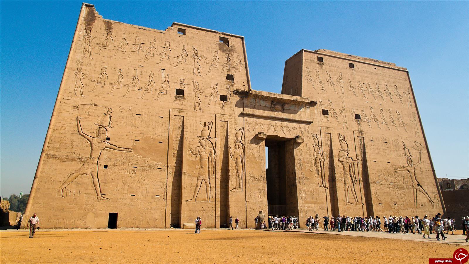 معرفی معبد ادفو در مصر (+تصاویر) و چند معبد باستانی دیگر از مصر