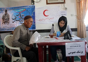 ارایه خدمات پزشکی کاروان سلامت اردبیل به ۵۰۸ نفر در سیستان و بلوچستان