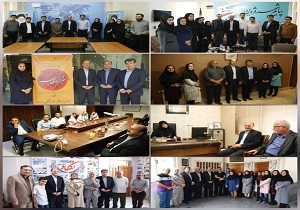 بازدید استاندار از دفاتر رسانه های قزوین