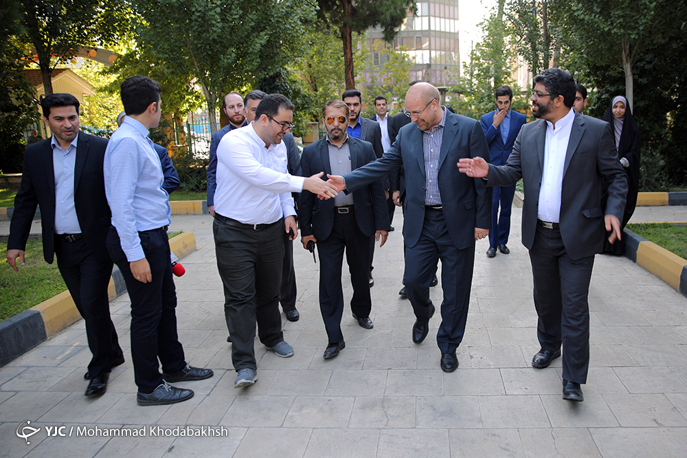 مسئولانی که همزمان با روز خبرنگار از باشگاه خبرنگاران جوان بازدید کردند +تصاویر