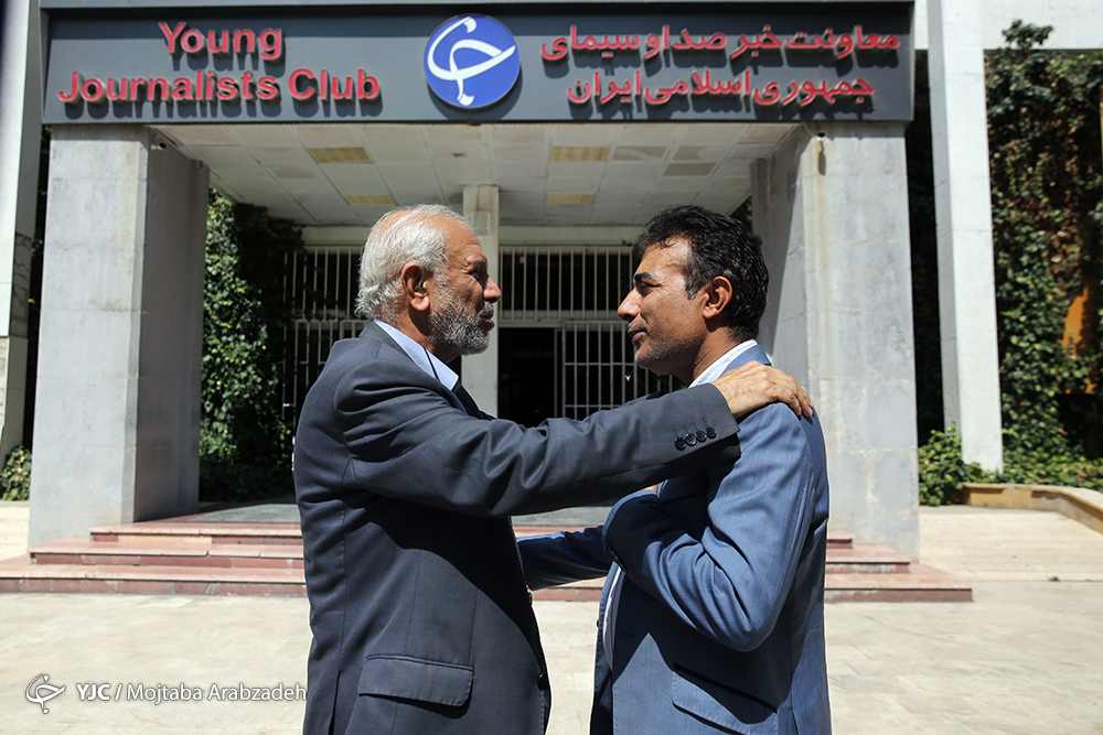 مسئولانی که همزمان با روز خبرنگار از باشگاه خبرنگاران جوان بازدید کردند +تصاویر