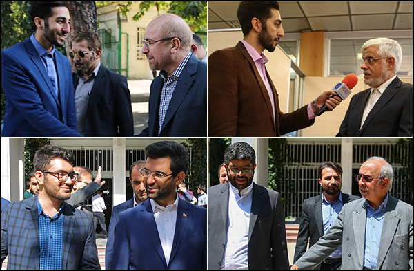 همزمان با روز خبرنگار تعدادی از مسئولان از باشگاه خبرنگاران جوان بازدید کردند +تصاویر