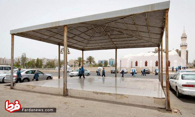 سکوی اعدام در عربستان +عکس