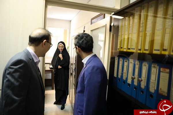 بازدید وزیر ارتباطات از مرکز روابط عمومی و اطلاع رسانی وزارت ارتباطات