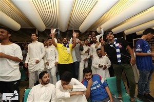 استقبال از عمر عبدالرحمان در ریاض + فیلم