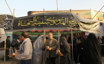 اداره کل اوقاف اصفهان در چذابه موکب اربعین برپا می کند